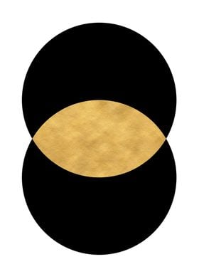 Vesica Pisces Gold