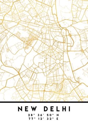 New Delhi Map India