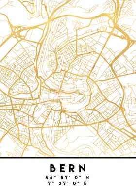 Bern Map Swizterland