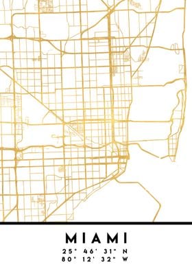 Miami Map Florida