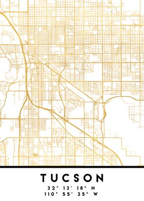 Tucson Map Arizona