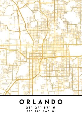 Orlando Map Florida