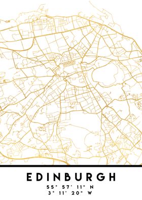 Edinburgh Map Scotland