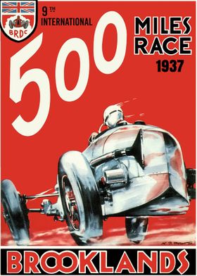 Brooklands 500 Miles Race 1937