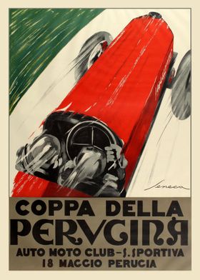 Coppa Della Perugina 1924 By Federico Seneca
