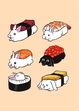  Sushi Bunnies