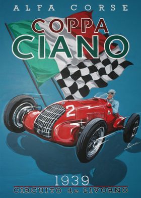 Alfa Corse Coppa Ciano 1939 Livorno