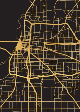 Memphis Map Tennessee