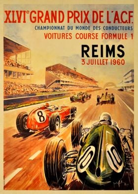 Grand Prix ACF REIMS 3 Juillet 1960