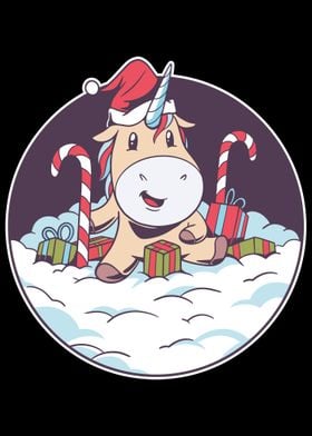 Unicorn at Christmas 