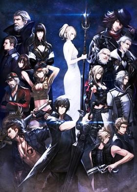 Brotherhood: Final Fantasy XV  Final fantasy xv, Final fantasy, Minimalist  poster
