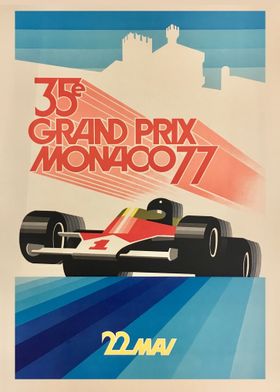 Grand Prix Monaco 22 Mai 1977