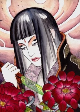 Geisha  Kunoichi  Warrior