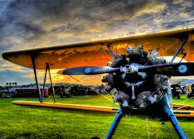 Sunset on the Wings