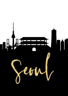 Seoul Skyline South Korea