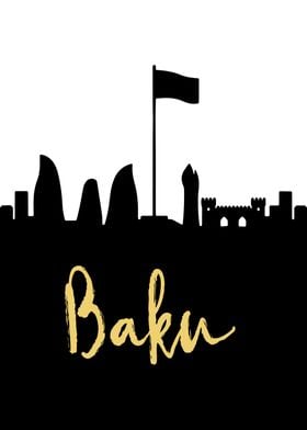 Baku Skyline Azerbaijan