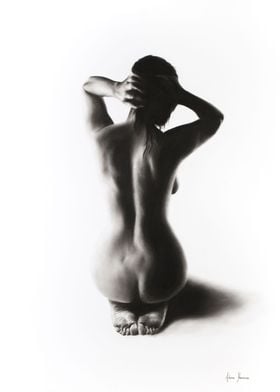 Nude Charcoal Study 57