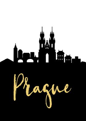 Prague Skyline City