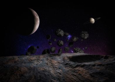 A trip on an asteroid the 