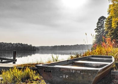 Sitting by the Dock