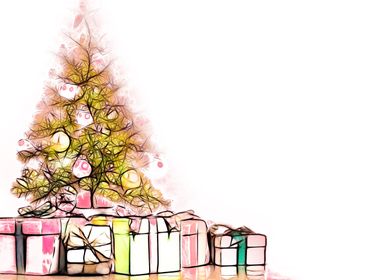 Christmas Tree With Gifts