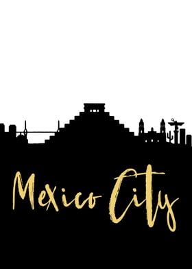 Mexico City Skyline City