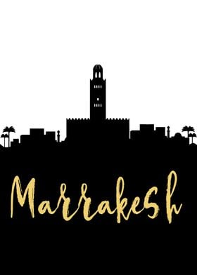 Marrakesh Skyline Morocco