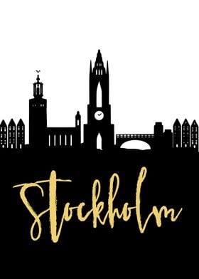 Stockholm Skyline Sweden