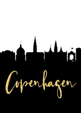 Copenhagen Skyline Denmark