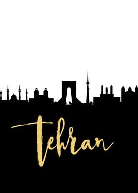 Tehran Skyline Iran City