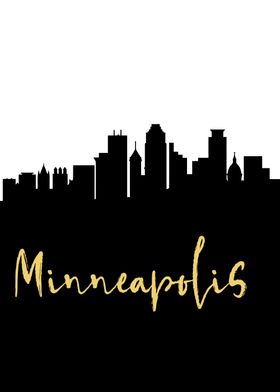 Minneapolis Skyline City