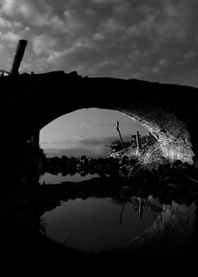 Old brick bridge