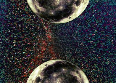 Two Moons at Warp Drive