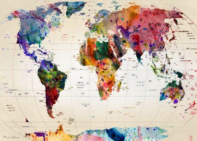 map of the world 
