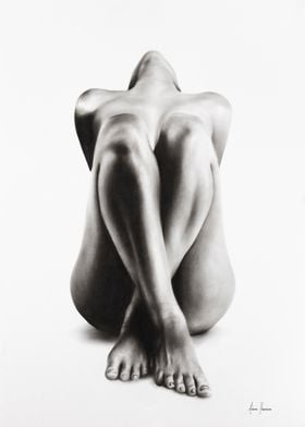 Nude Charcoal Study 63