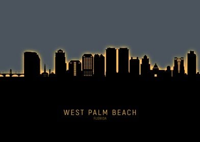 West Palm Beach Skyline