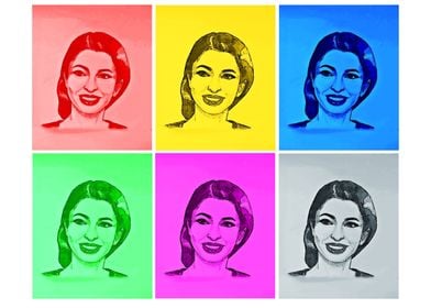 Pop Art style portraits