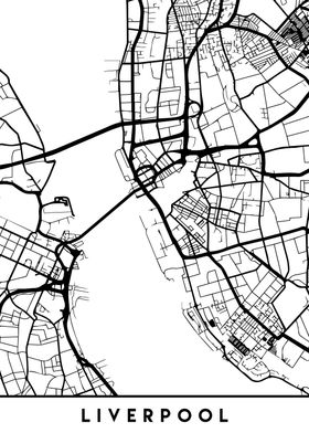 Liverpool Map England