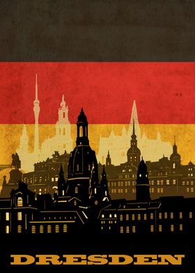 dresden city flag