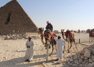 Egyptian Giza Tourist