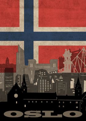 oslo city flag