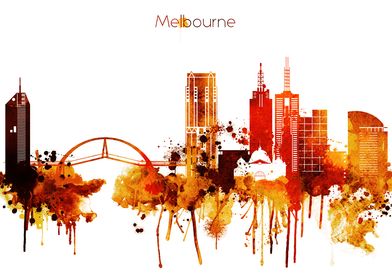 Melbourne Skyline 