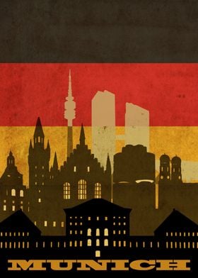 munich city flag