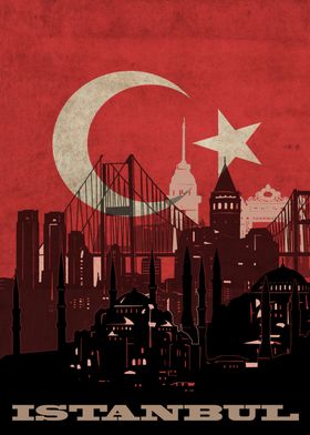 istanbul city flag