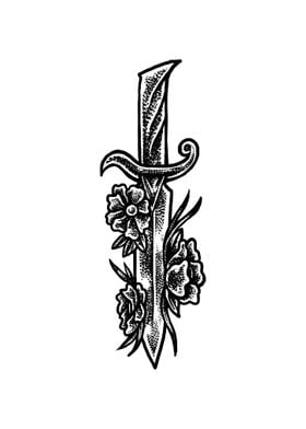 Blade Sword dot work