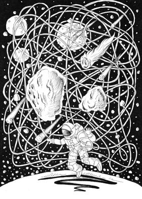 Space entanglement