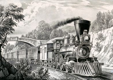 Express Steam Train