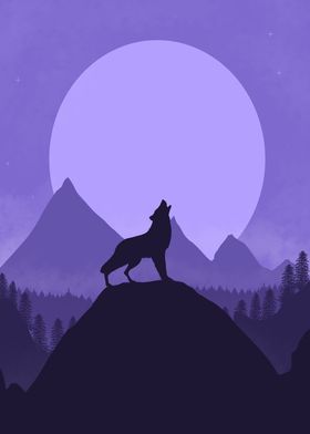 A Wolf Howling