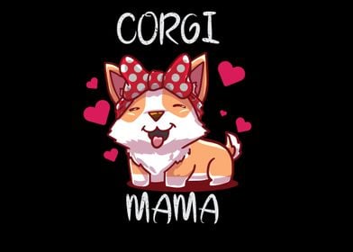 Corgi Mama 