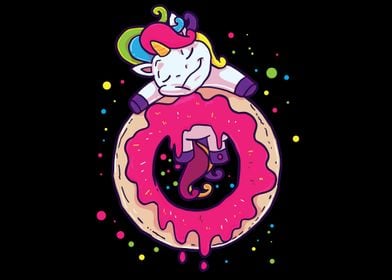 Unicorn Donut